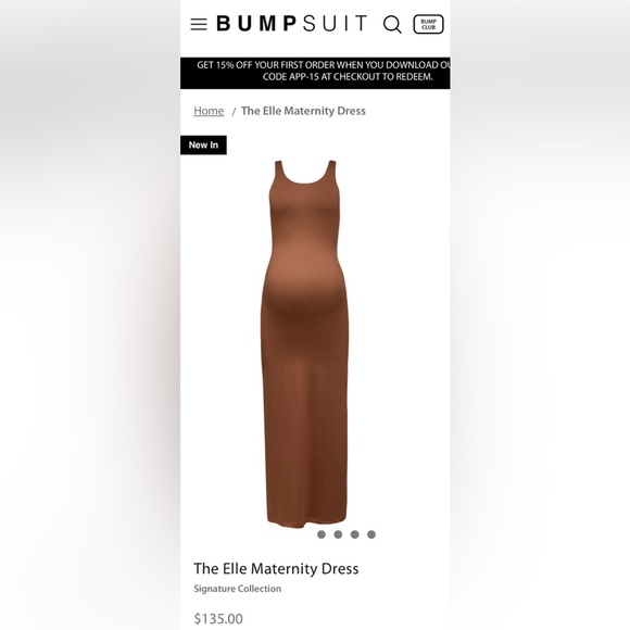 Bumpsuit Maternity Dress - Picture 5 of 6